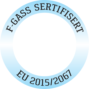 F-gass sertifisert etter EU 2015/2067 – Isovator Sertifisering